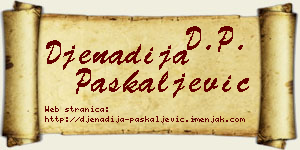 Đenadija Paskaljević vizit kartica